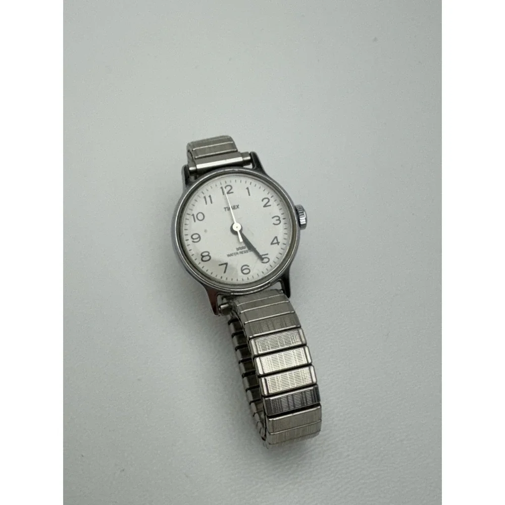 Timex Manual Mechanical Silver Tone 88 Mechanical 25mm Watch Works